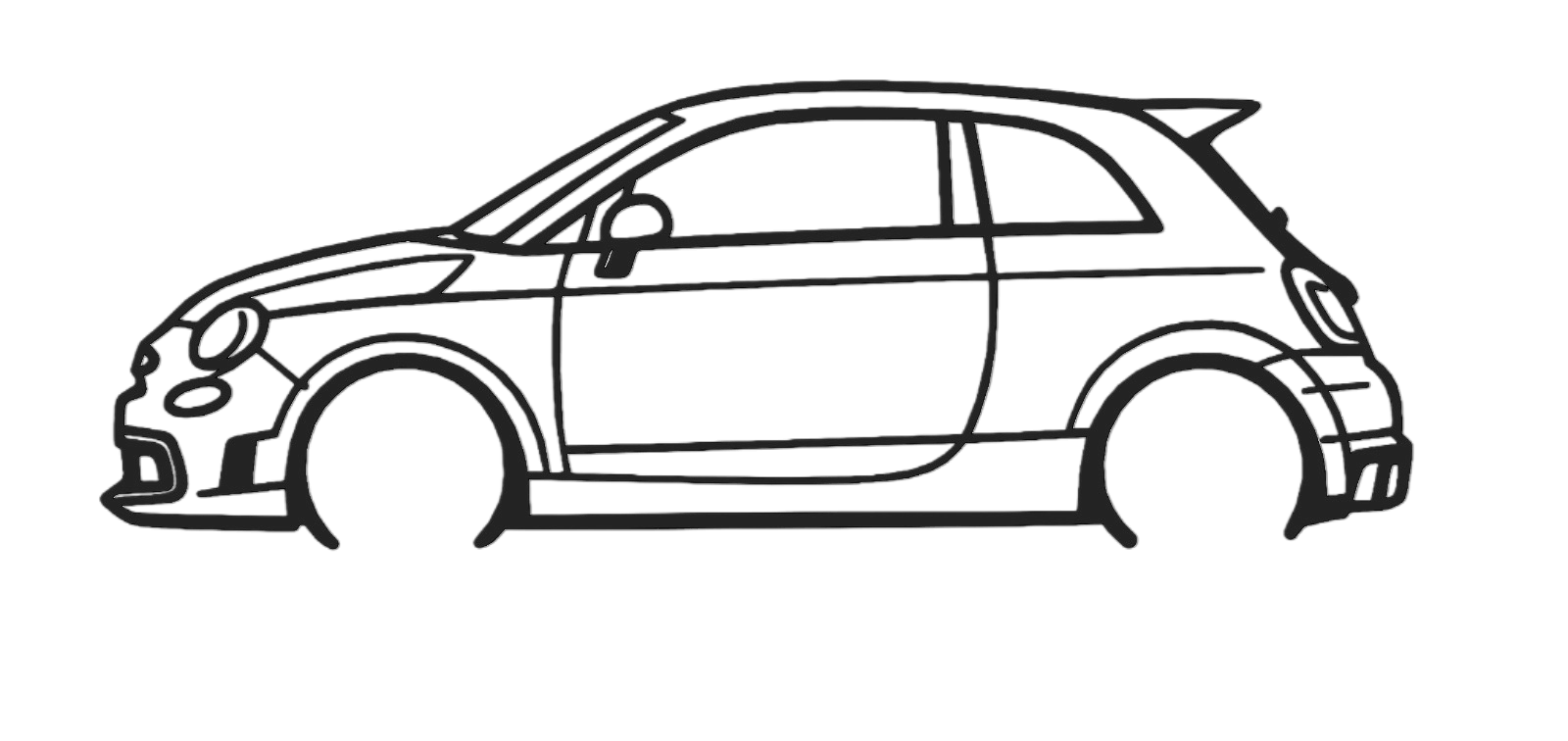 Abarth 595 Silhouette